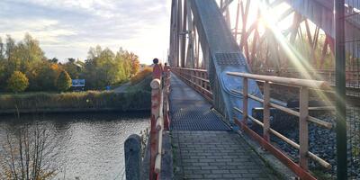 Huidige situatie met dienstpad