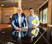 Kurt Moens en David Coppens in het Provinciehuis